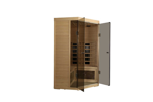5-Person Hemlock Far-Infrared S Model Sauna
