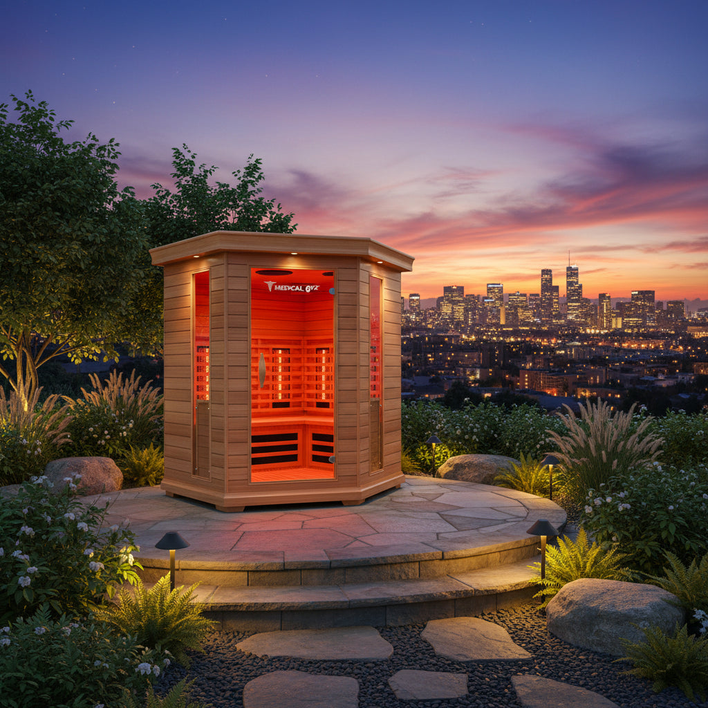 6 Person Indoor Infrared Full Spectrum Sauna | Medical 6 Plus™