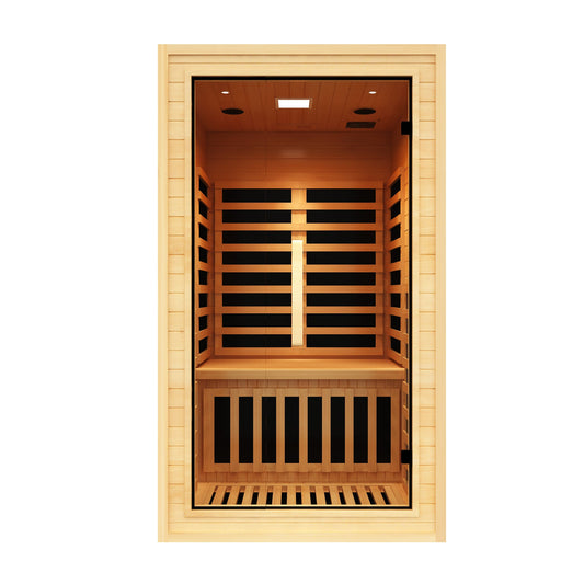 NiceBeam 1-2 Person Full-Body Infrared Sauna with Red Light