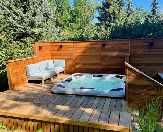 Alpine Hot Tub - Spacious 7-Person Experience with Elegant Design