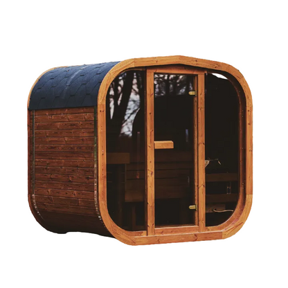 Mande MW20 Outdoor ThermoWood Sauna – Premium Backyard Relaxation by Patio Elegance